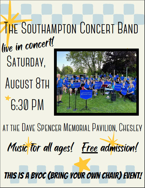 The Southampton Concert Band poster